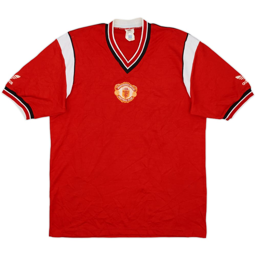 1984-86 Manchester United Home Shirt - 8/10 - (L)