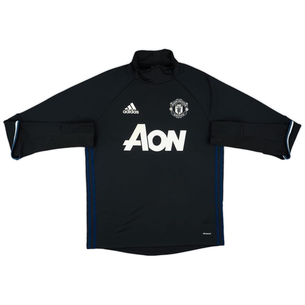 2016-17 Manchester United adidas Sweat Top - 10/10 - (M)