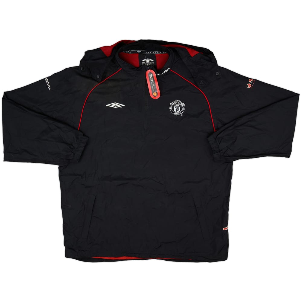 2000-01 Manchester United Umbro 1/4 Zip Track Jacket (XL)