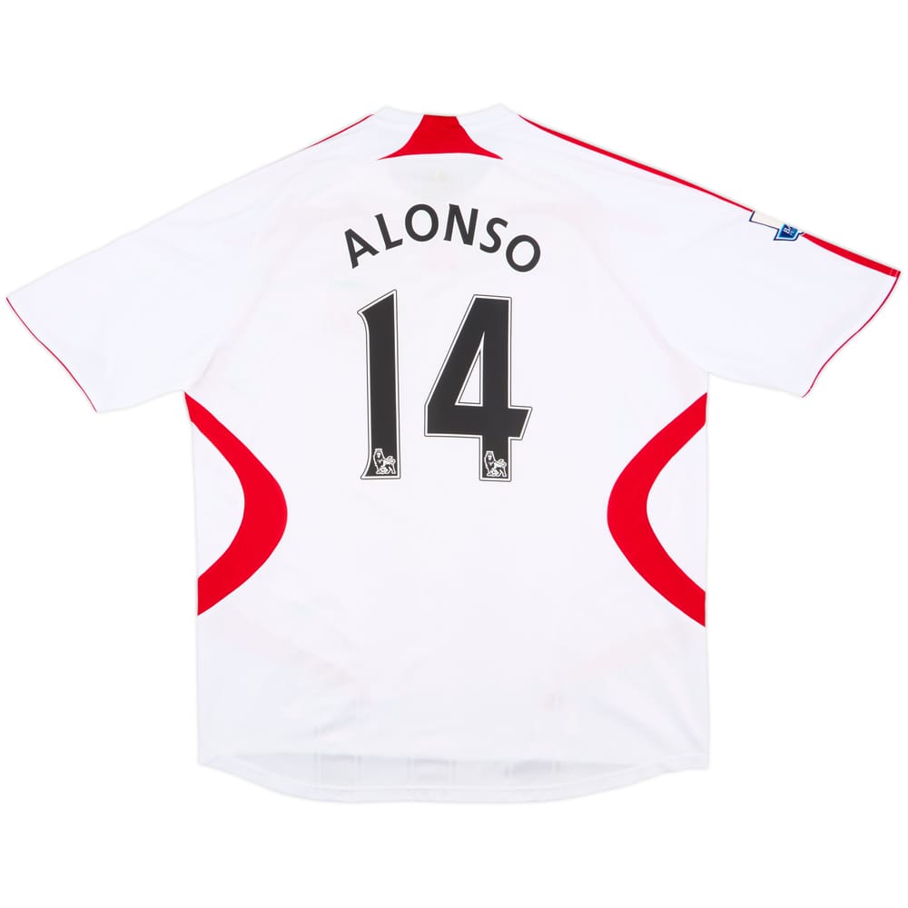 2007-08 Liverpool Away Shirt Alonso #14 - 8/10 - (XL)