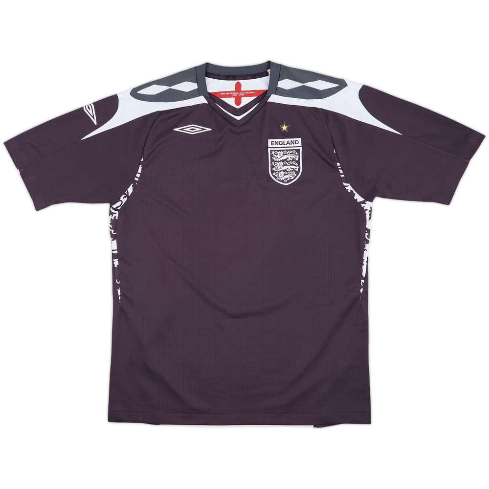 2007-09 England GK Shirt - 8/10 - (L)