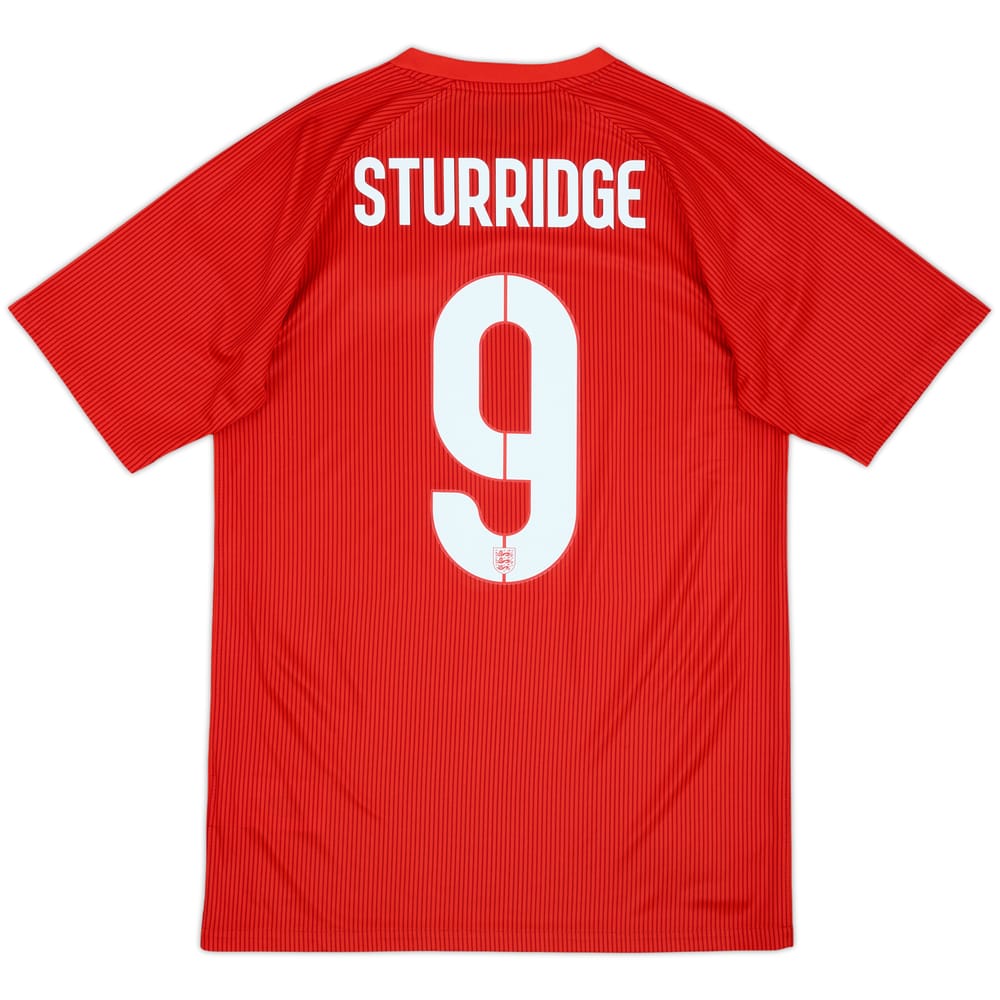 2014-15 England Away Shirt Sturridge #9 - 9/10 - (S)