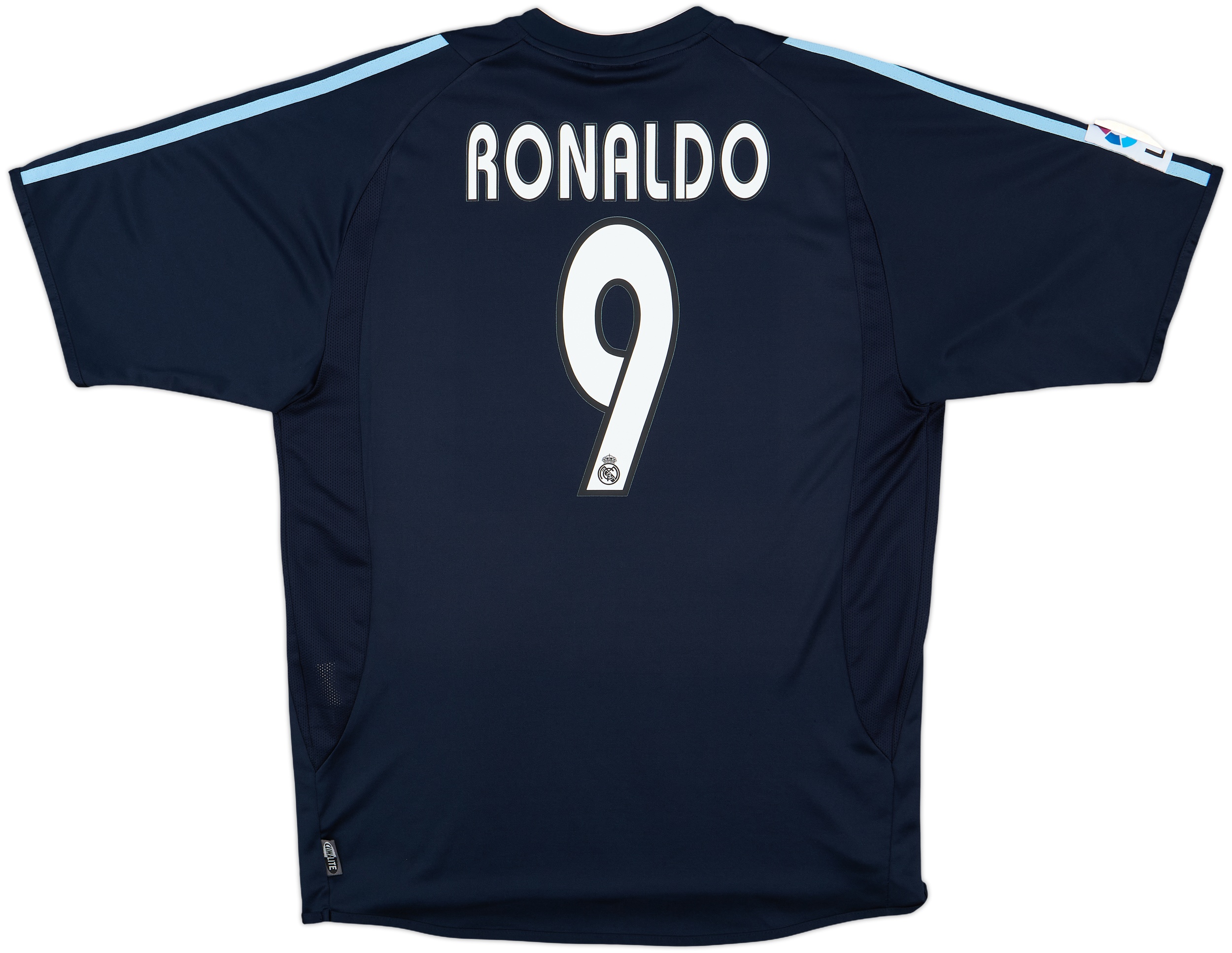 2003-04 Real Madrid Away Shirt Ronaldo #9 - 10/10 - (M)