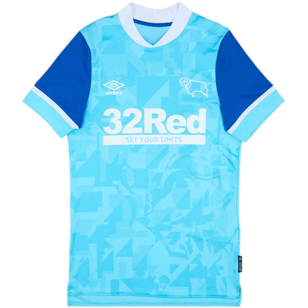 2021-22 Derby County Away Shirt - 10/10 - (S)