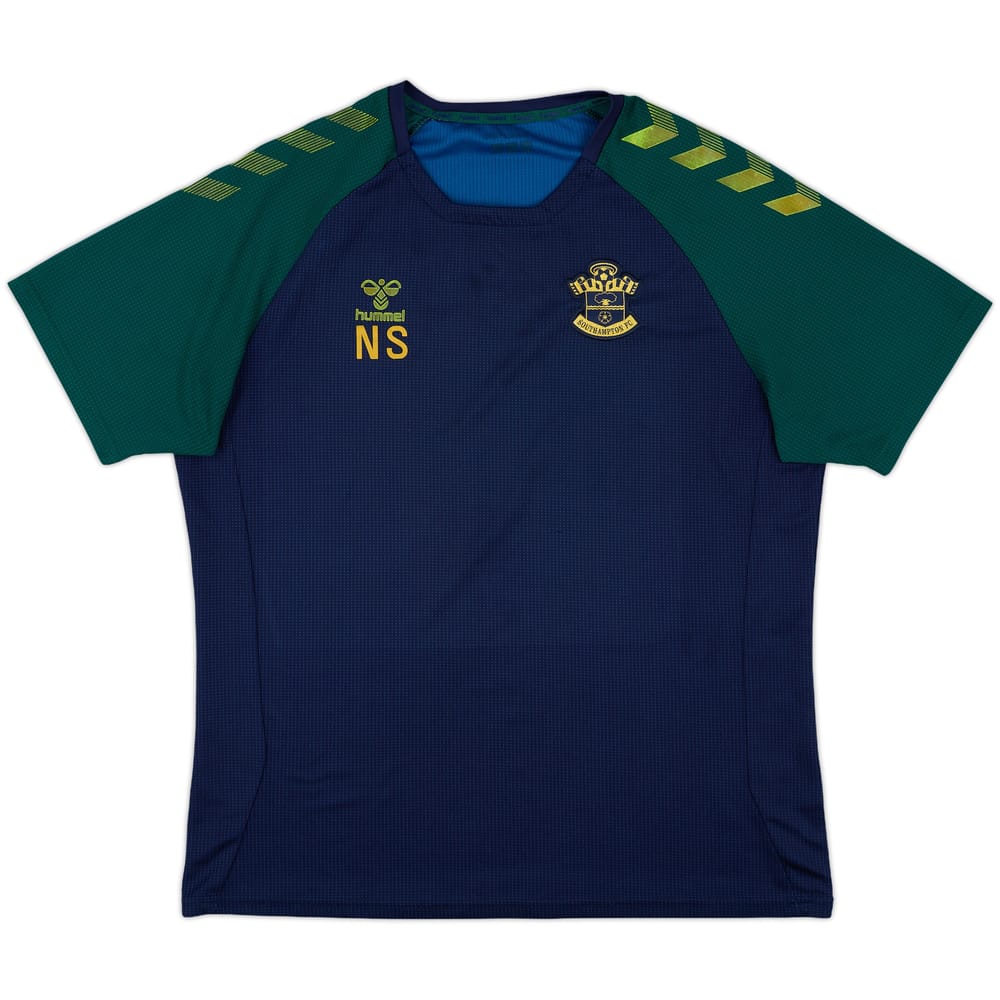 2023-24 Southampton Staff Issue Hummel Training Shirt NS - 5/10 - (L)