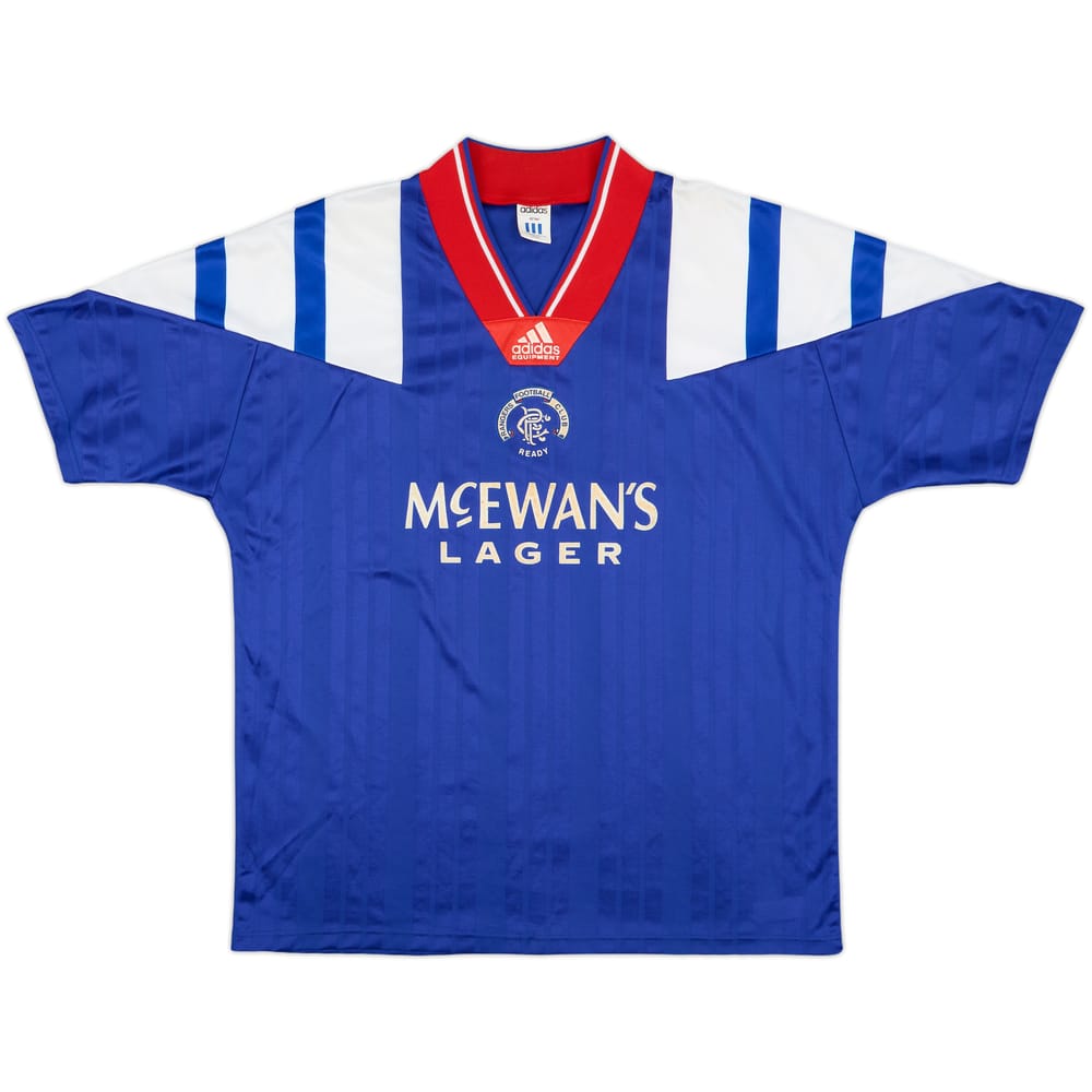 1992-94 Rangers Home Shirt - 8/10 - (L)