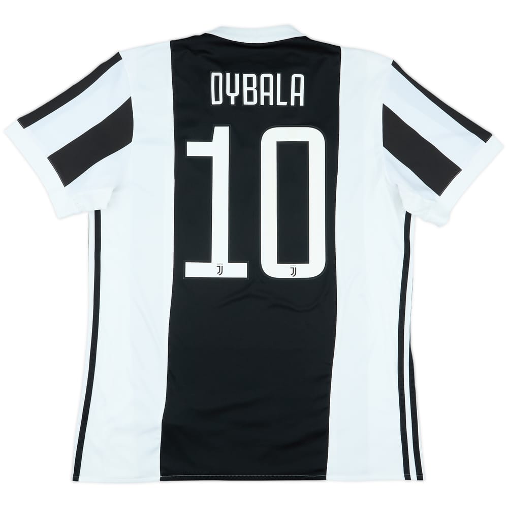 2017-18 Juventus Home Shirt Dybala #10 - 8/10 - (L)