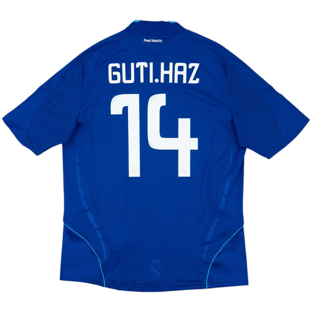 2008-09 Real Madrid Away Shirt Guti. Haz #14 - 8/10 - (L)