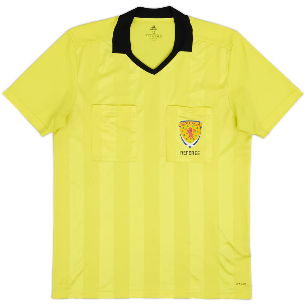 2018-19 Scottish adidas Referee Shirt - 9/10 - (M)