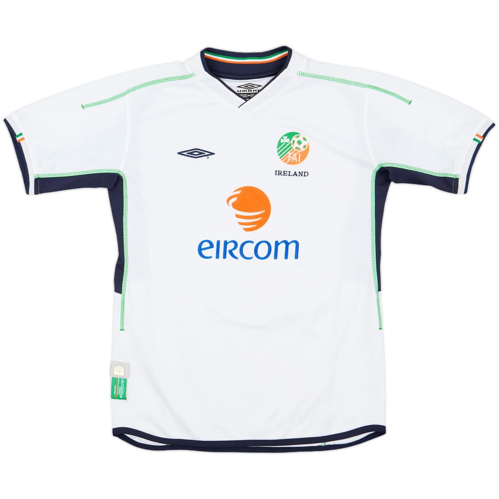 2002-03 Ireland Away Shirt - 9/10 - (L.Boys)