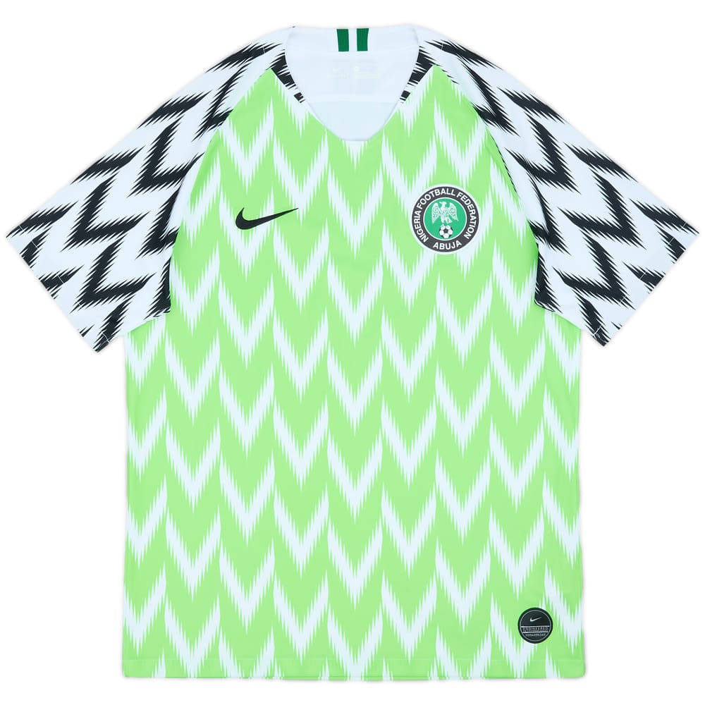 2018-19 Nigeria Home Shirt - 9/10 - (M)