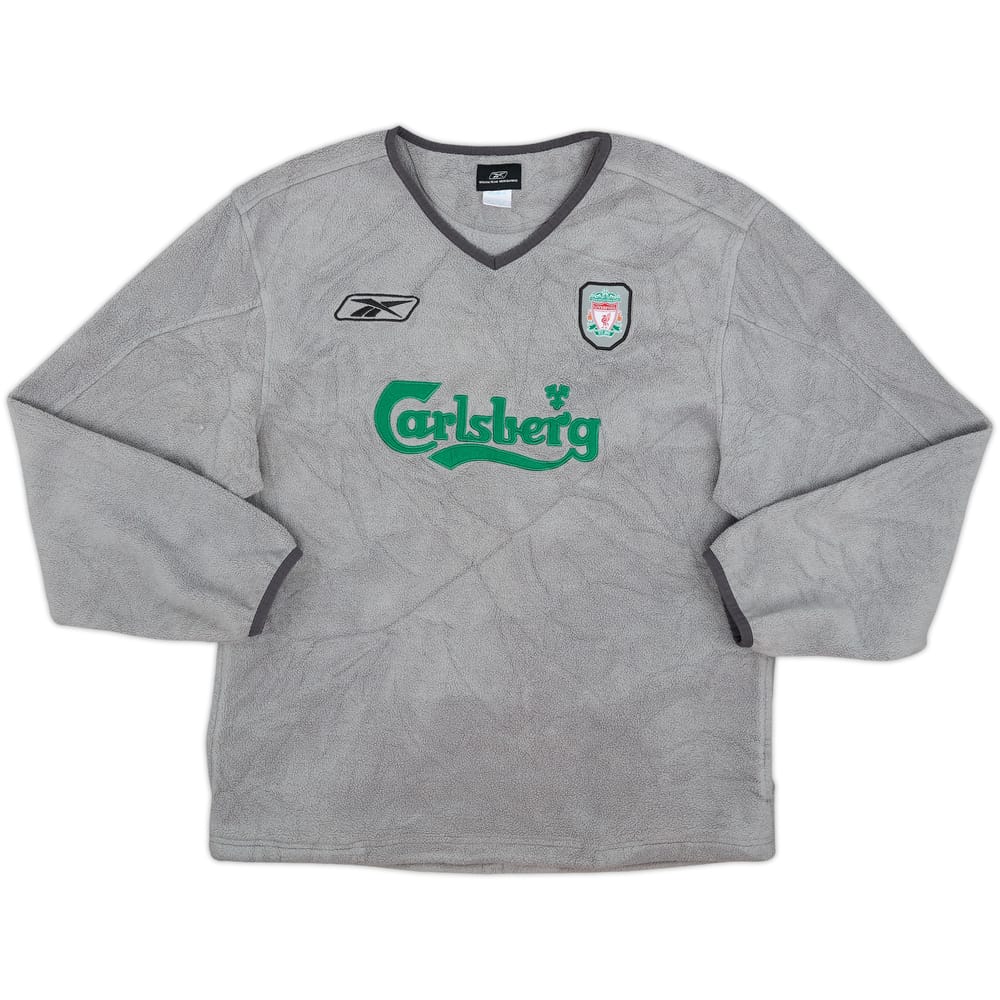 2004-05 Liverpool Reebok Fleece Top - 8/10 - (S)