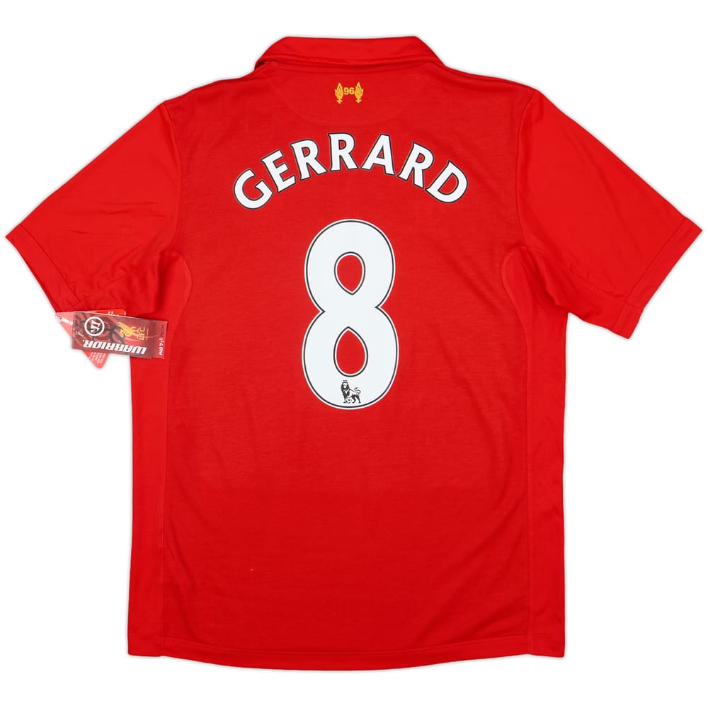 2012-13 Liverpool Home Shirt Gerrard #8 (M)