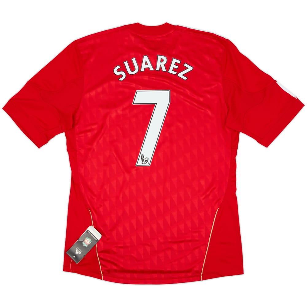 2010-12 Liverpool Home Shirt Suarez #7 (M)