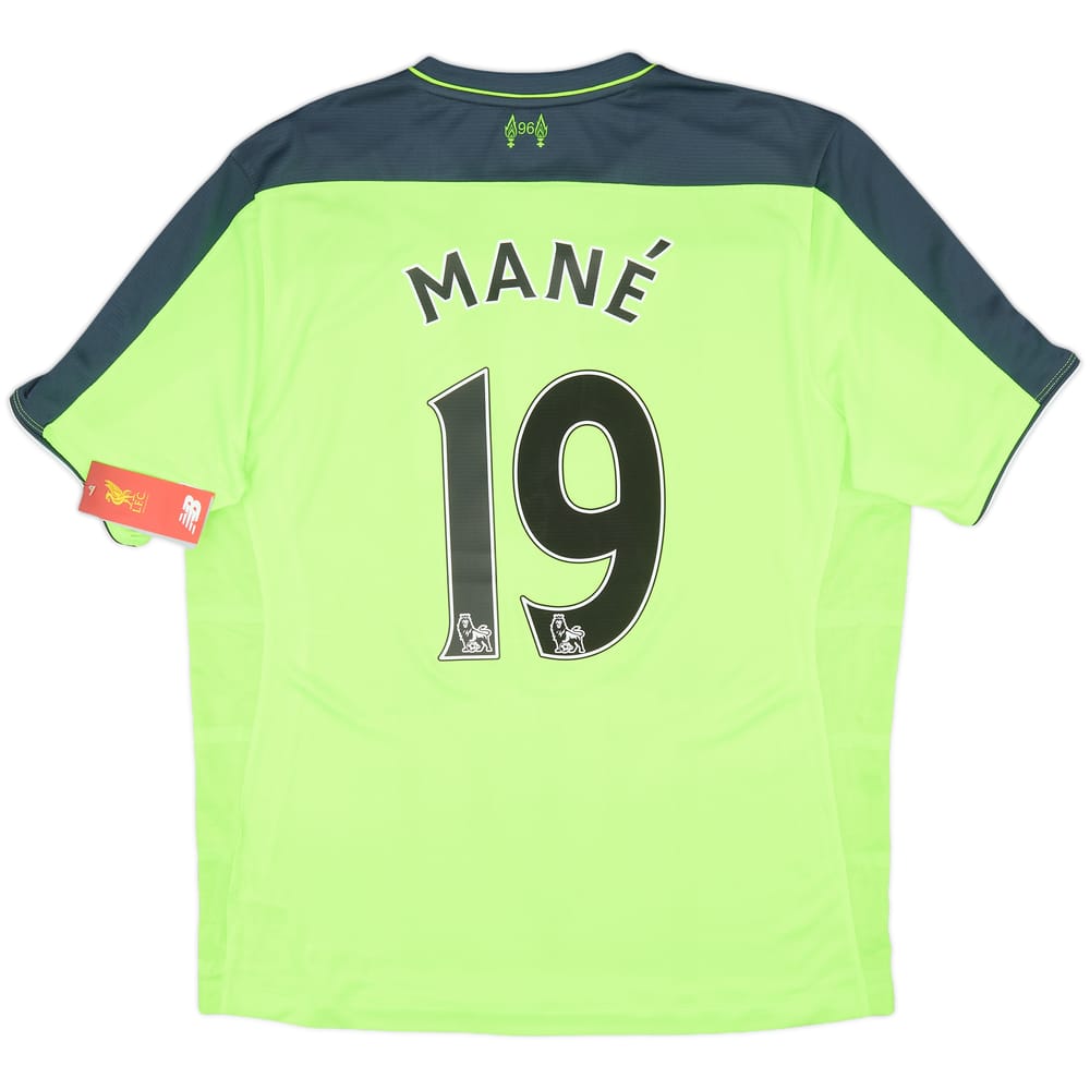 2016-17 Liverpool Third Shirt Mane #19 (L)