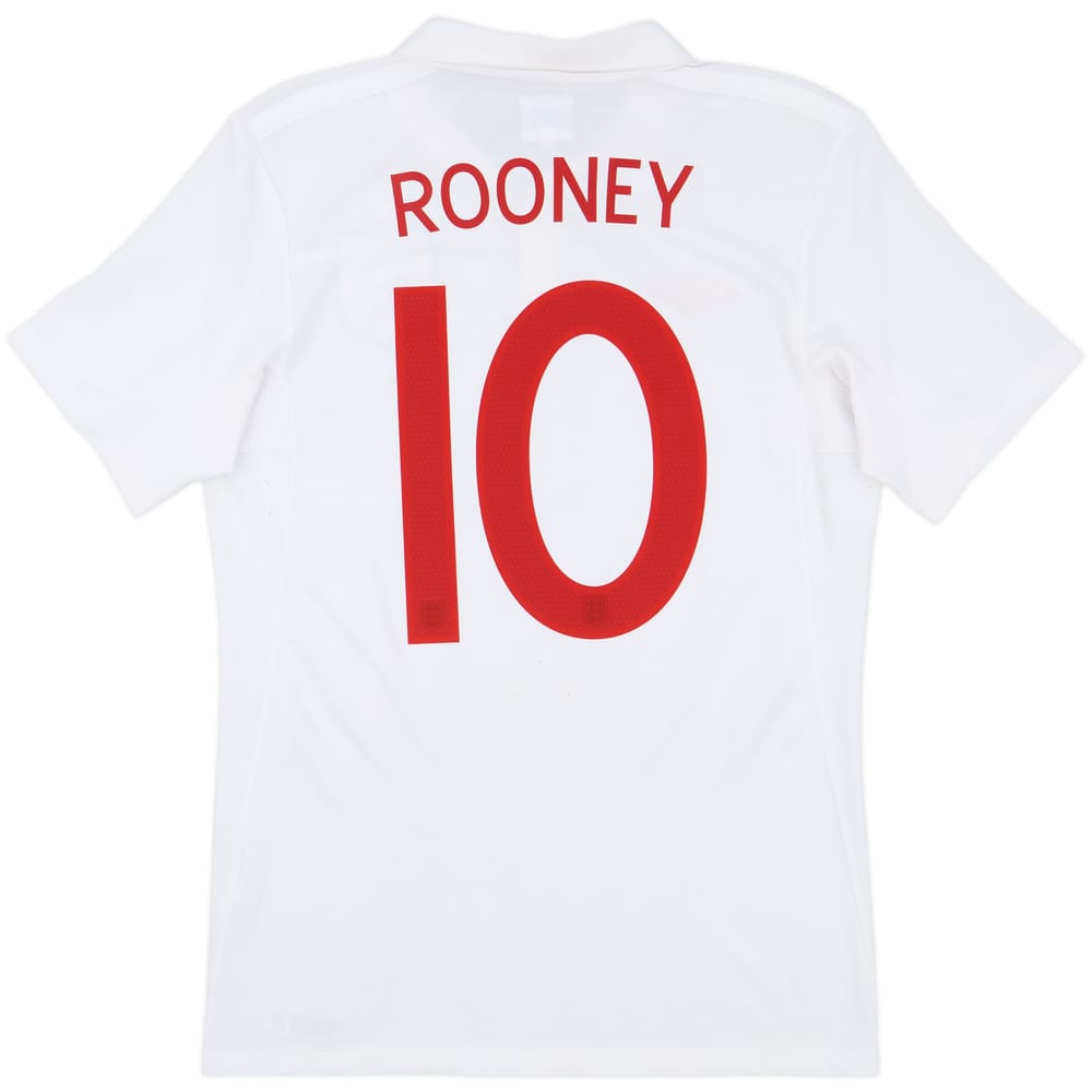 2009-10 England 'South Africa' Home Shirt Rooney #10 - 9/10 - (S)