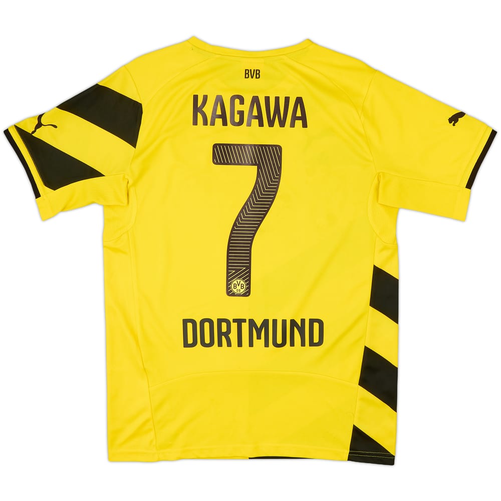 2014-15 Borussia Dortmund Maillot domicile Kagawa #7