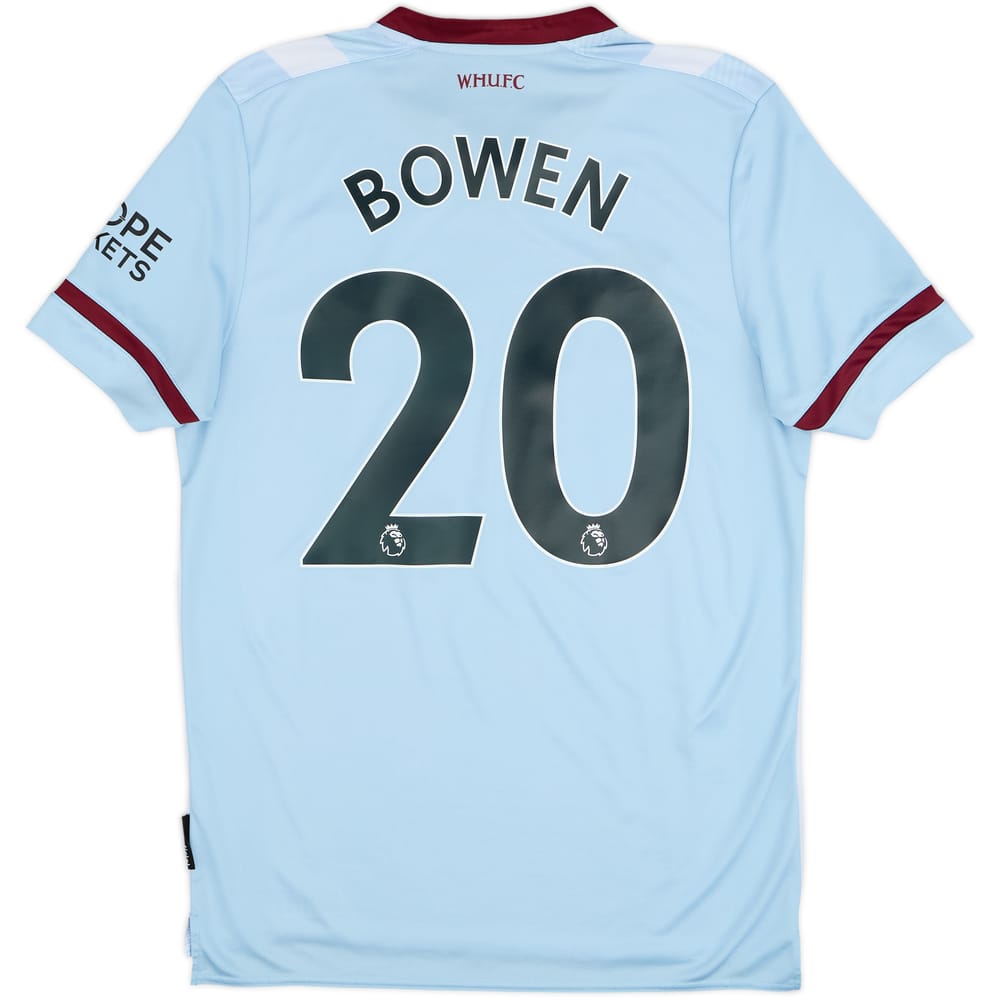 2021-22 West Ham Away Shirt Bowen #20 - 10/10 - (L)
