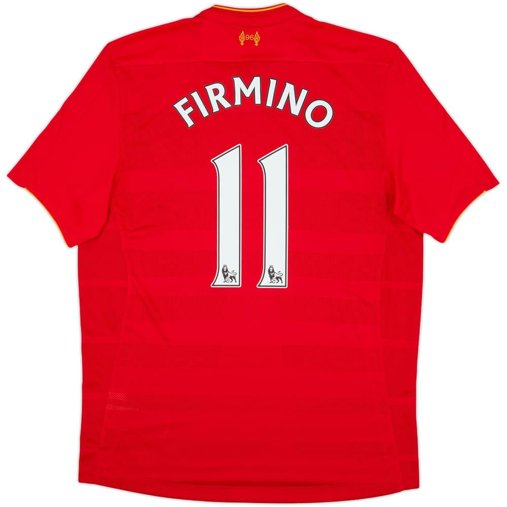 2016-17 Liverpool Home Shirt Firmino #11 (L)
