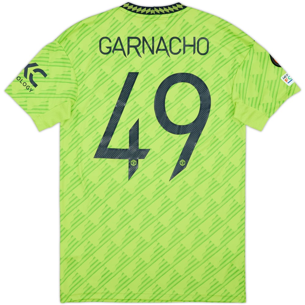 2022-23 Manchester United Third Shirt Garnacho #49 (S)