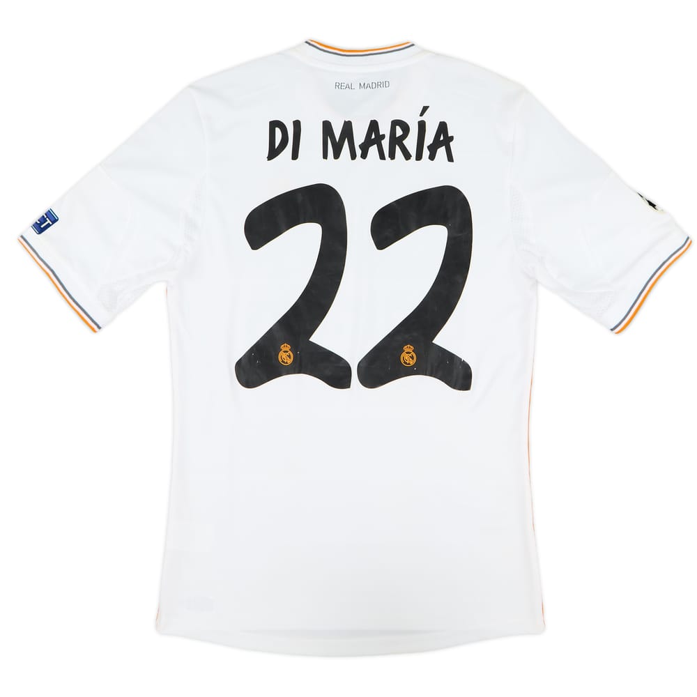2013-14 Real Madrid Home Shirt Di Maria #22 - 6/10 - (S)