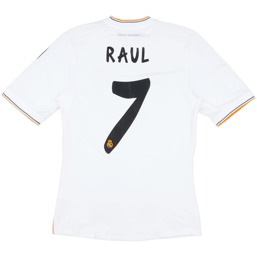 2013-14 Real Madrid Home Shirt Raul #7 - 6/10 - (S)