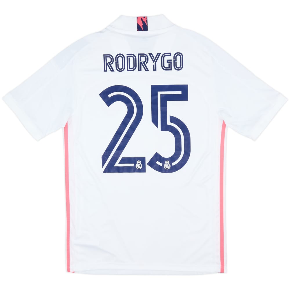 2020-21 Real Madrid Home Shirt Rodrygo #25 (S)