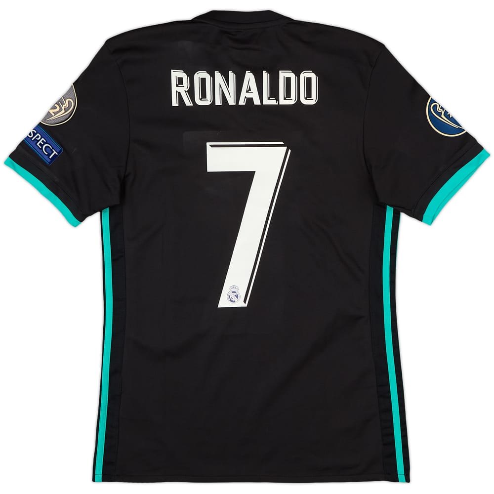 2017-18 Real Madrid Third Shirt Ronaldo #7 - 8/10 - (XS)