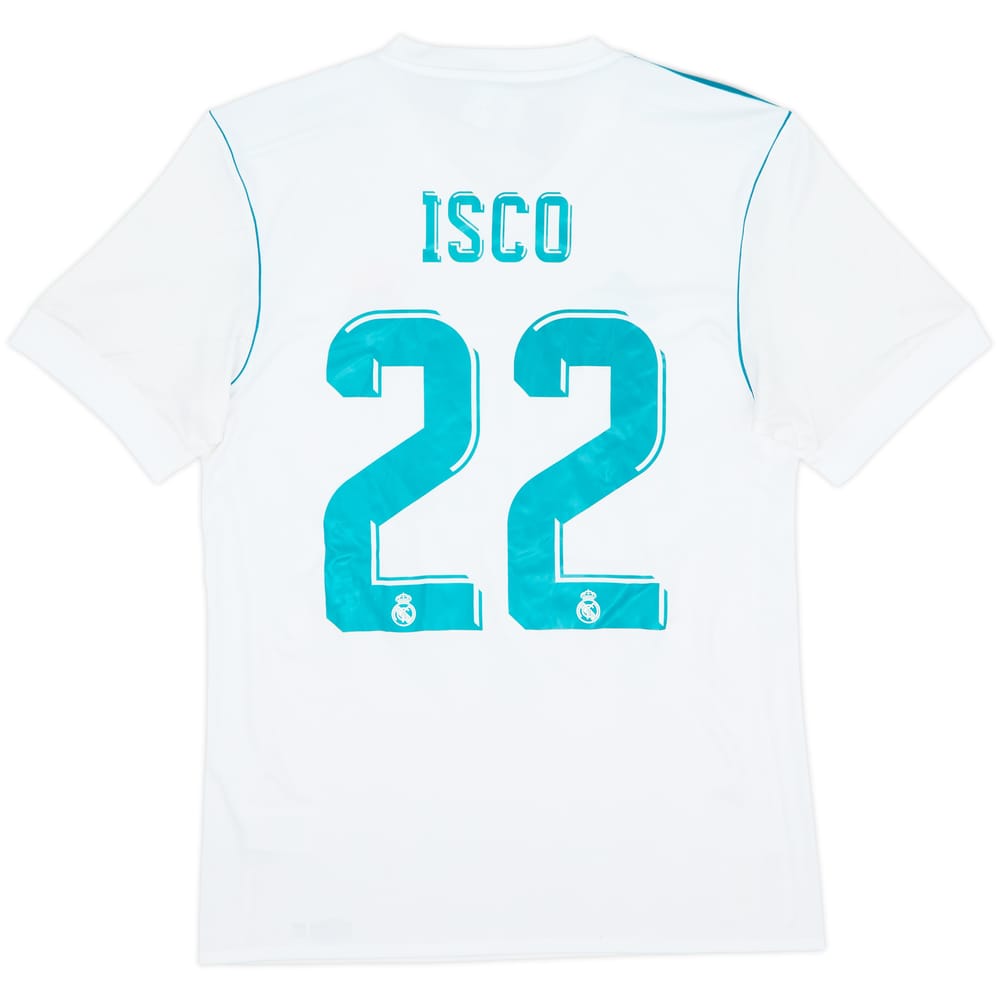 2017-18 Real Madrid Home Shirt Isco #22 (S)
