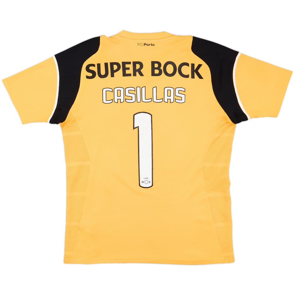 2016-17 Porto GK S/S Shirt Casillas #1 - 7/10 - (S)