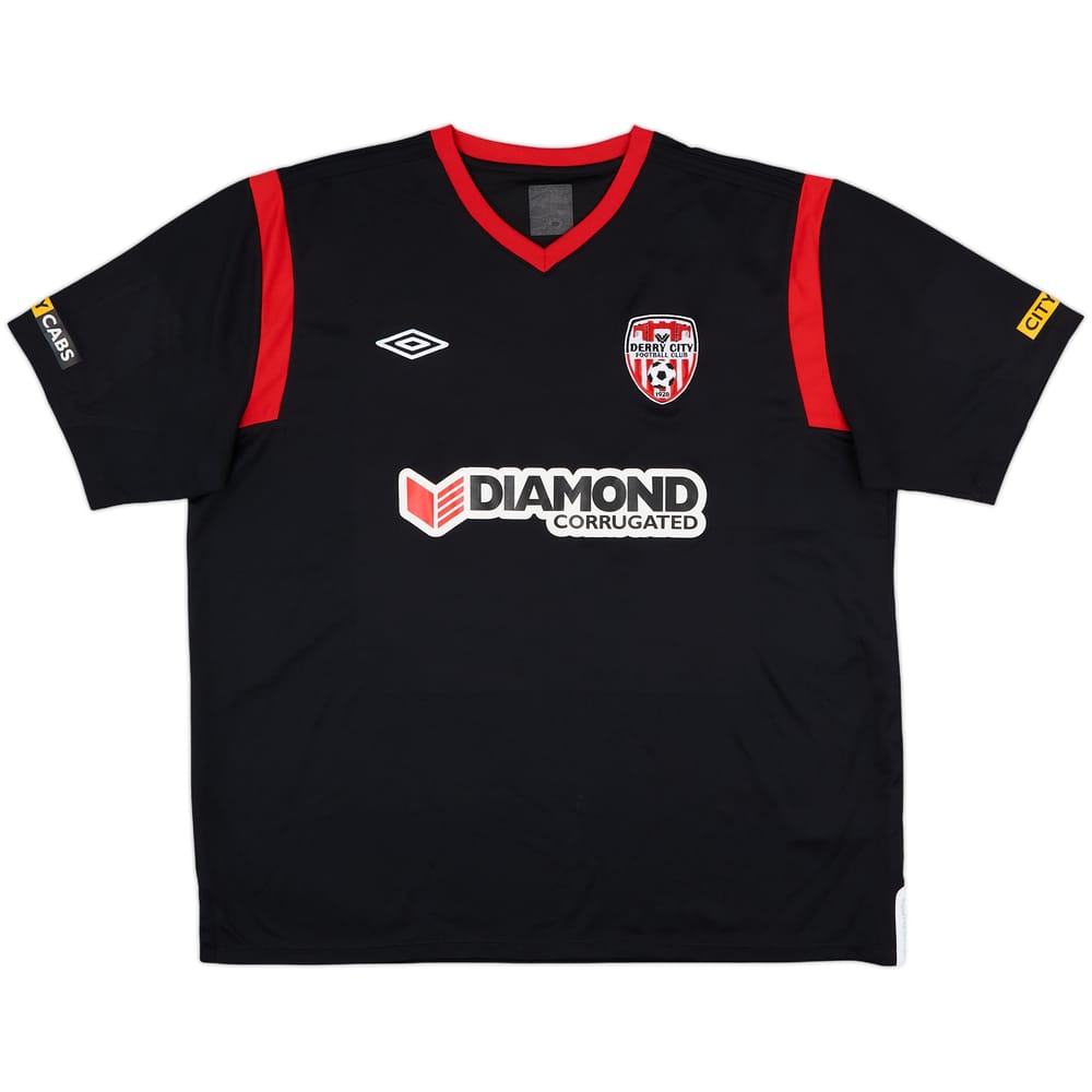 2013-14 Derry City Away Shirt - 8/10 - (XXL)