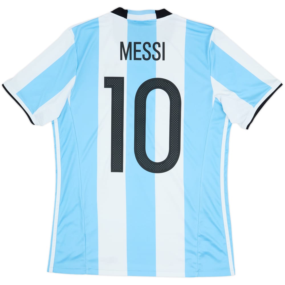 2016-17 Argentina Home Shirt Messi #10 - 6/10 - (M)