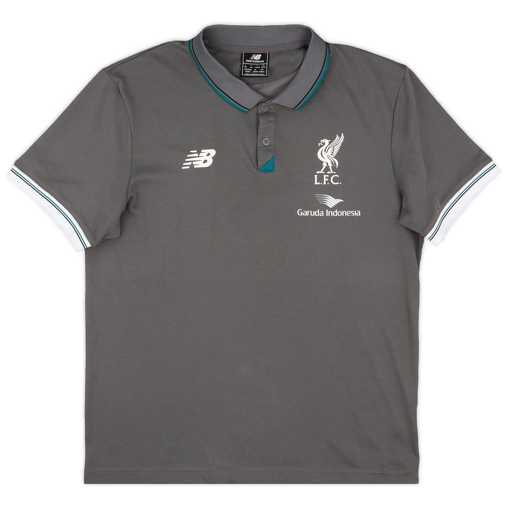 2015-16 Liverpool New Balance Polo Shirt - 7/10 - (L)