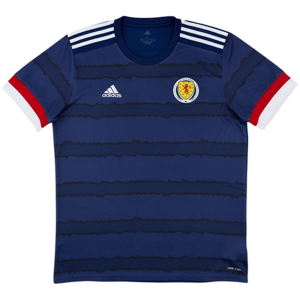 2020-22 Scotland Home Shirt - 8/10 - (L)