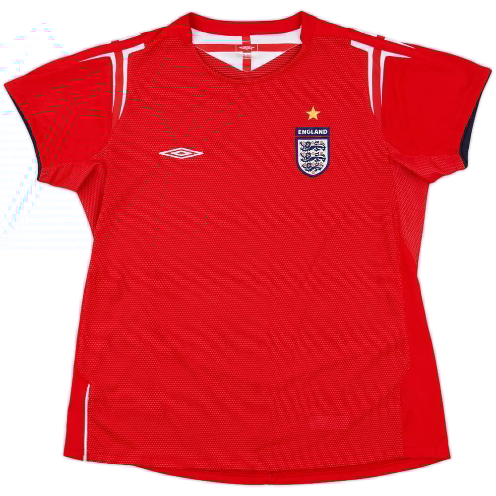 2004-06 England Away Shirt - 9/10 - (Women's M)
