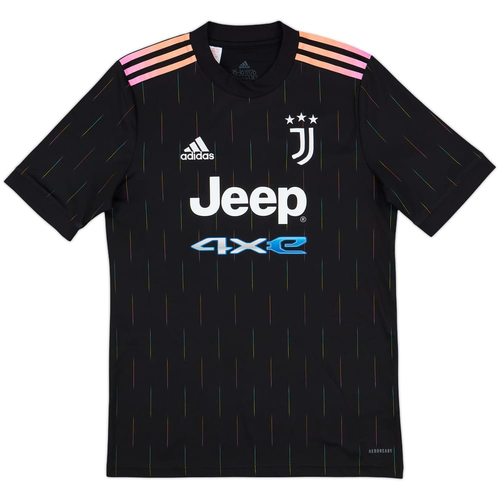 2021-22 Juventus Away Shirt - 10/10 - (XL.Boys)
