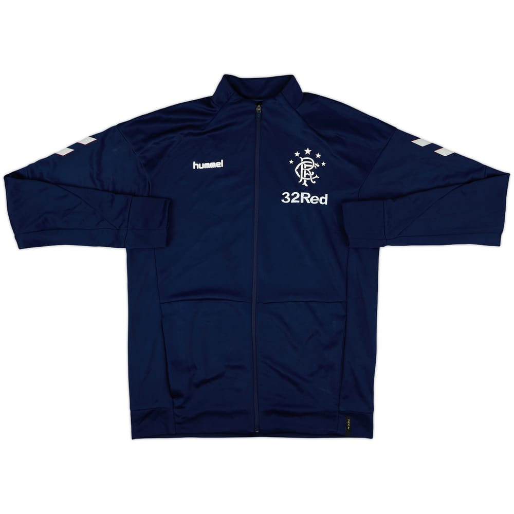 2018-19 Rangers Hummel Track Jacket - 10/10 - (M)
