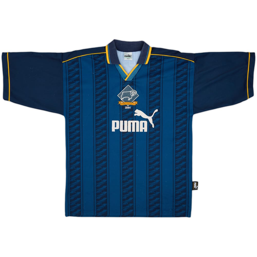 1995-96 Derby County Away Shirt - 8/10 - (L)