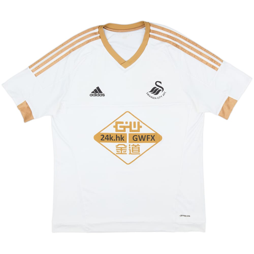 2015-16 Swansea Home Shirt - 9/10 - (L)