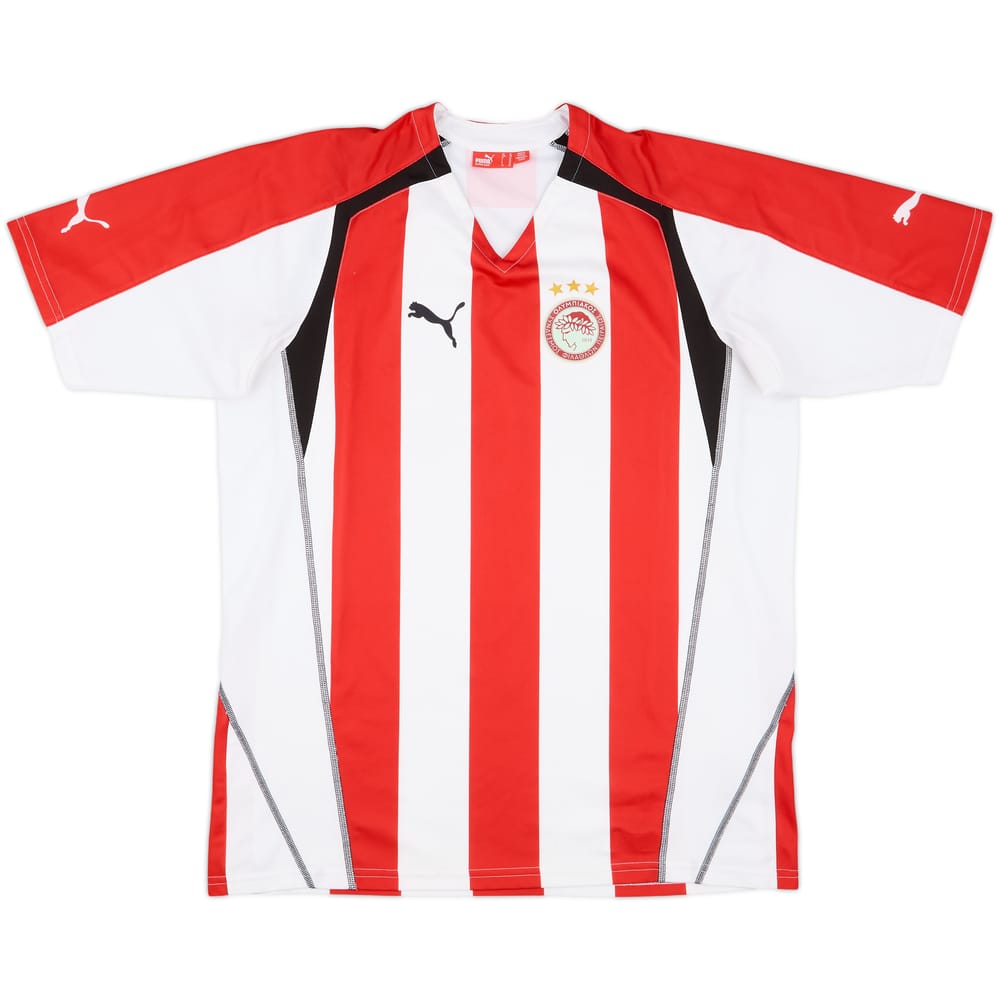 2005-06 Olympiakos Home Shirt - 6/10 - (XL)