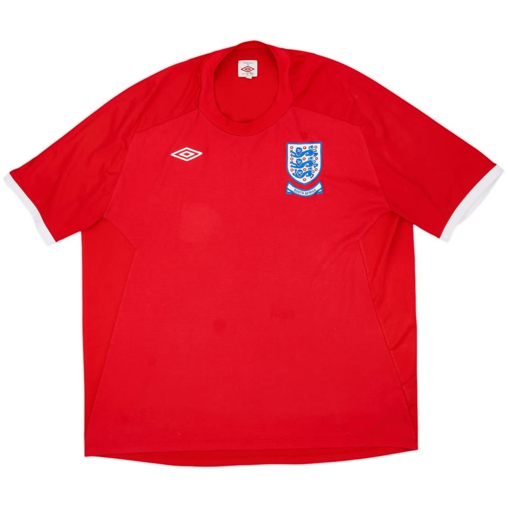 2010-11 England 'South Africa' Away Shirt - 8/10 - (4XL)