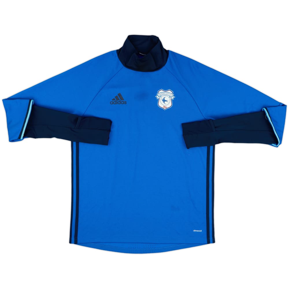 2015-16 Cardiff adidas Sweat Top - 7/10 - (M)