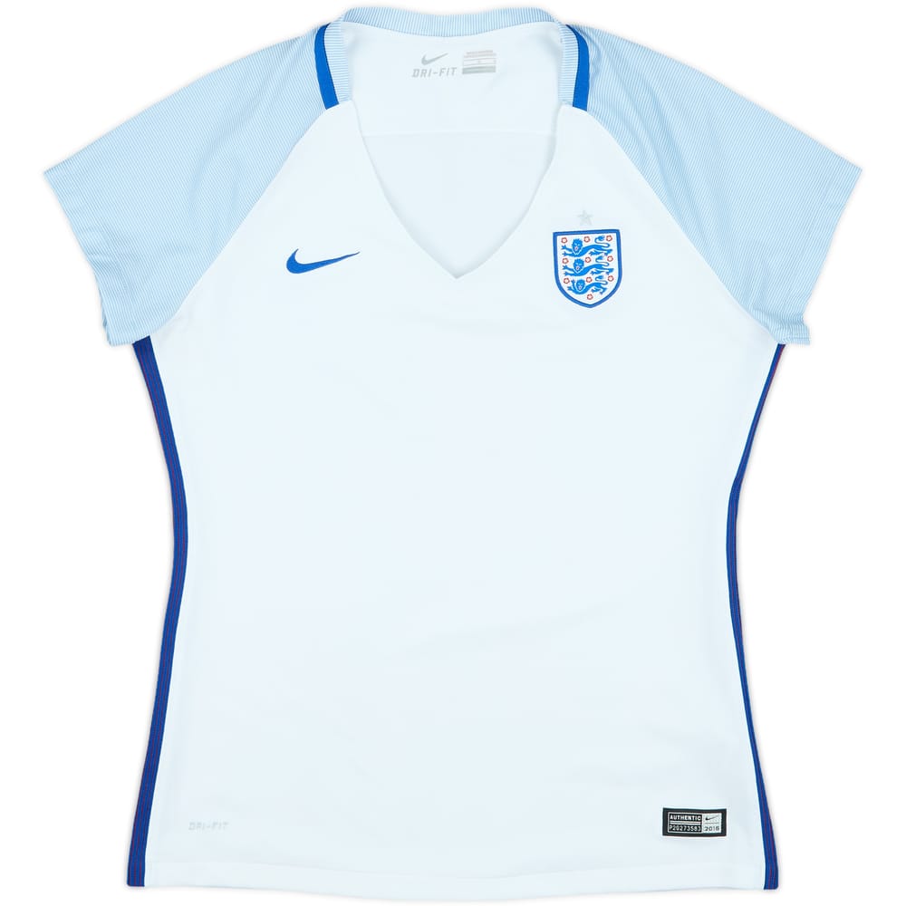 2016-17 England Home Shirt - 9/10 - (Women's L)