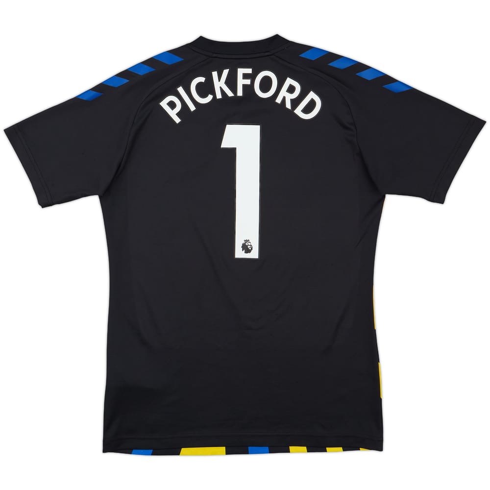 2021-22 Everton GK S/S Shirt Pickford #1 - 7/10 - (S)