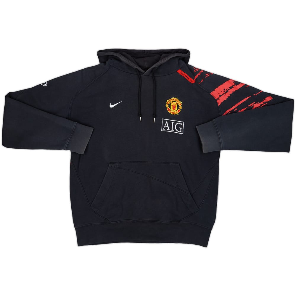 2007-08 Manchester United Nike Hoodie - 7/10 - (M)