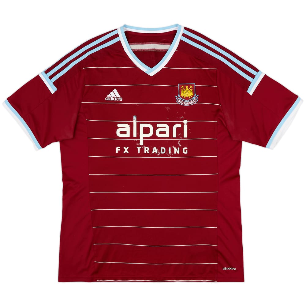 2014-15 West Ham Home Shirt - 4/10 - (XL)