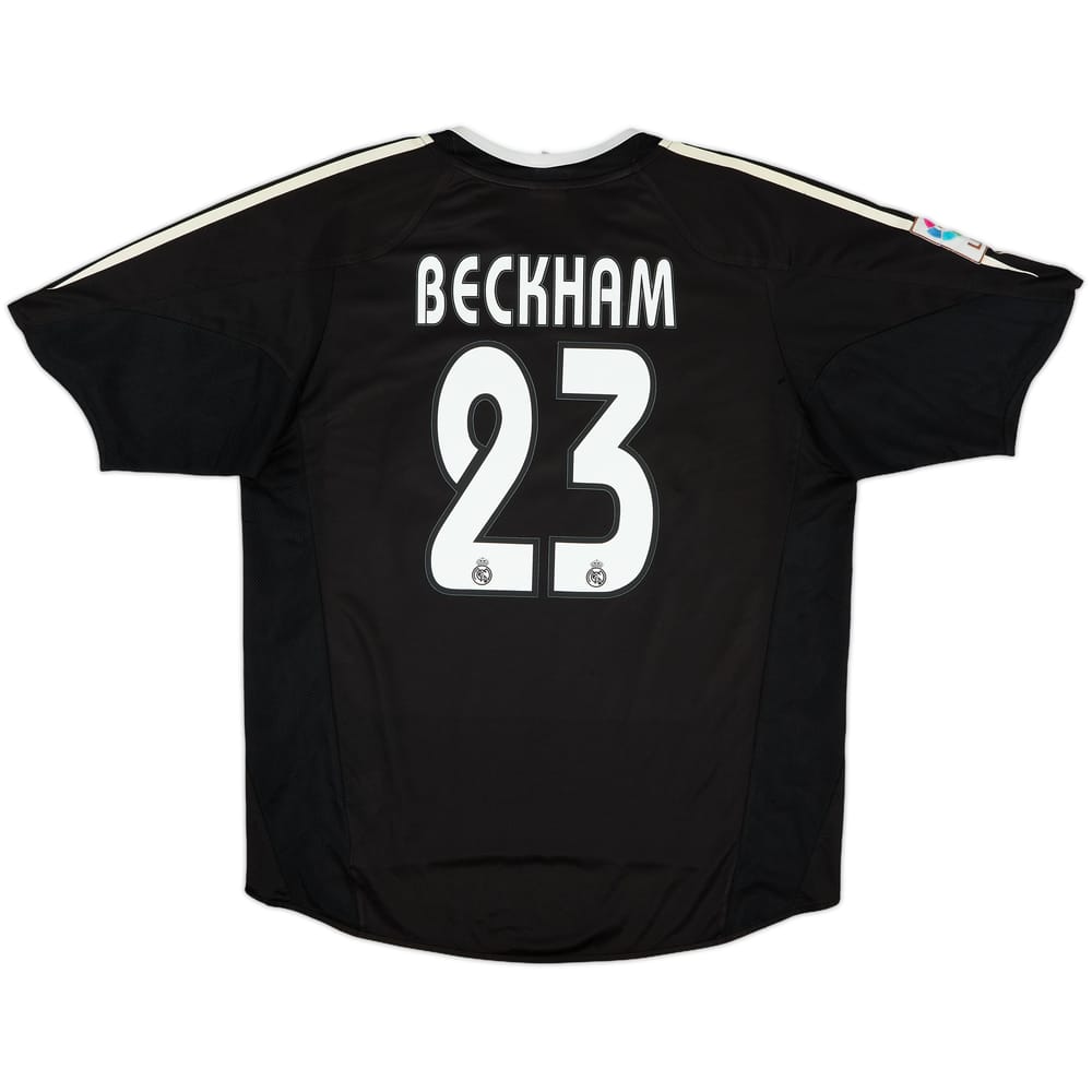 2004-05 Real Madrid Away Shirt Beckham #23 - 9/10 - (M)