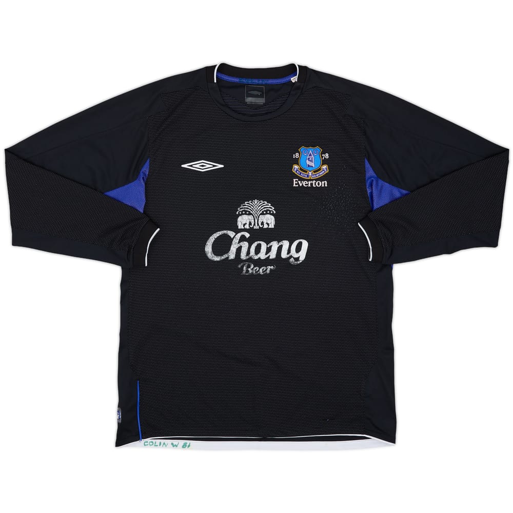 2004-05 Everton Third L/S Shirt - 5/10 - (M)