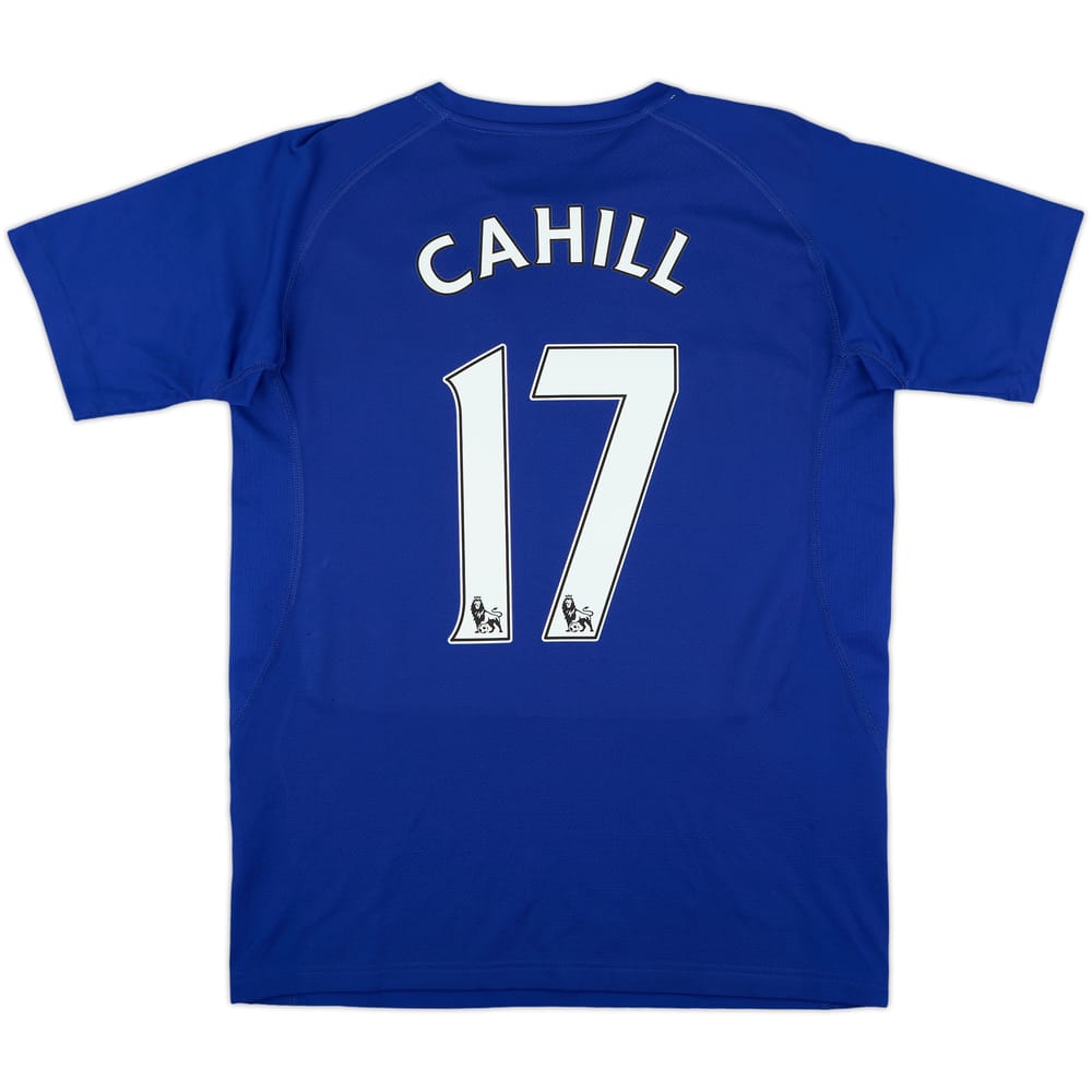 2010-11 Everton Home Shirt Cahill #17 - 8/10 - (M)