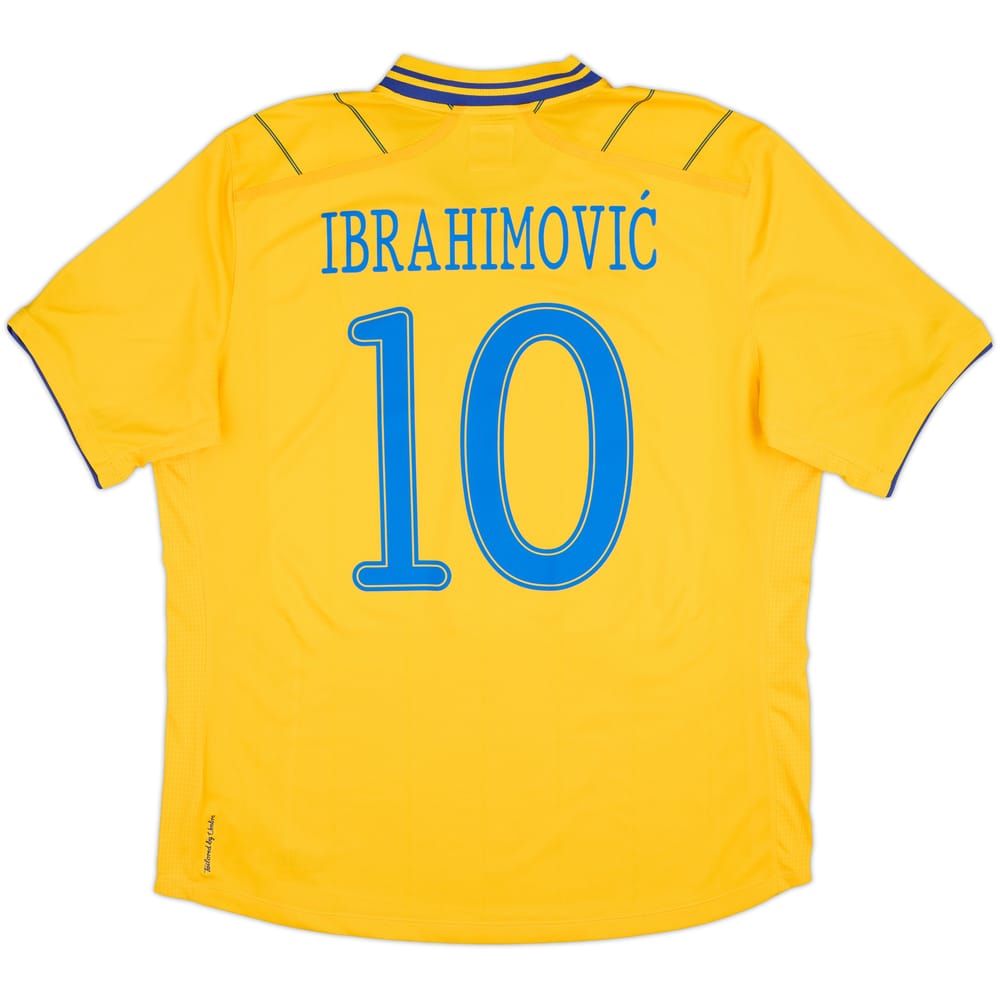 2012-13 Sweden Home Shirt Ibrahimovic #10 - 10/10 - (XL)